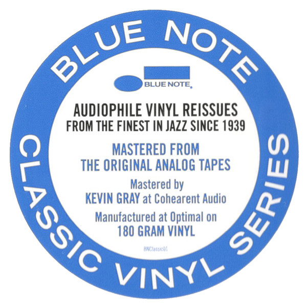 Label Blue Note Classic Vinyl Series | Références | Discogs