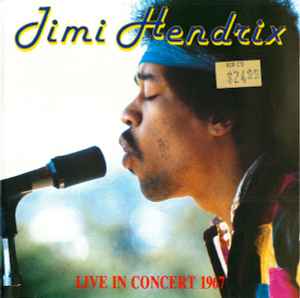 Jimi Hendrix - Live In Concert 1967 album cover