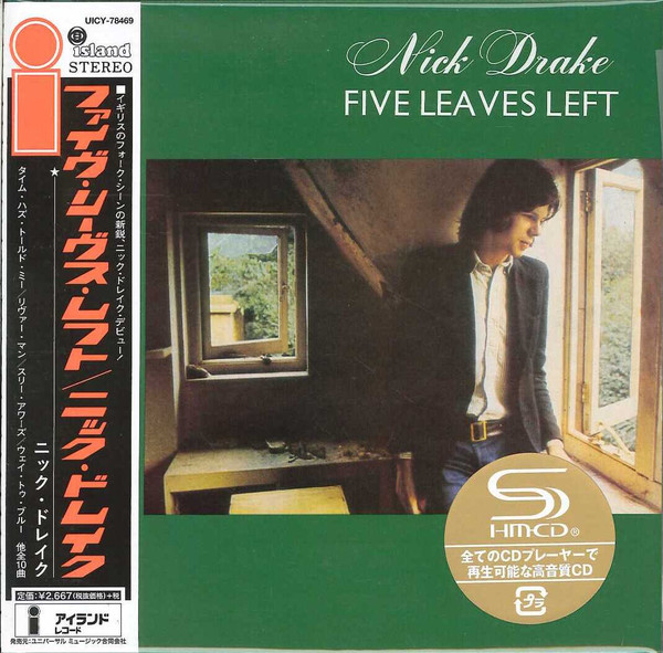 Nick Drake – Five Leaves Left (2017, Paper Sleeve, SHM-CD, CD 