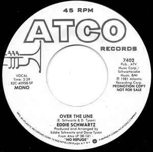Eddie Schwartz - Over The Line album cover