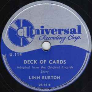 Linn Burton Deck Of Cards A Letter To Mother Shellac Discogs