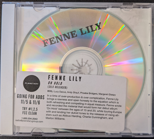 Fenne Lily – On Hold (2018, CD) - Discogs