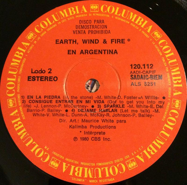 ladda ner album Earth, Wind & Fire - En Argentina