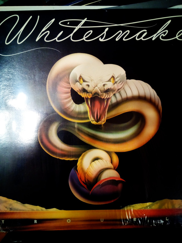 Обложка конверта виниловой пластинки Whitesnake - Trouble