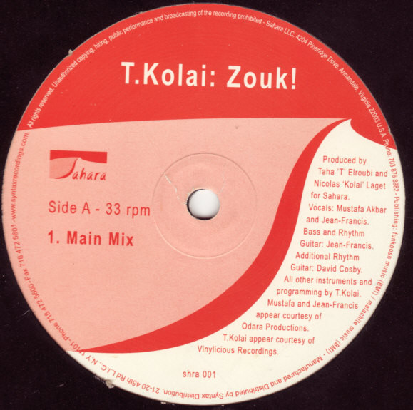 télécharger l'album TKolai - Zouk