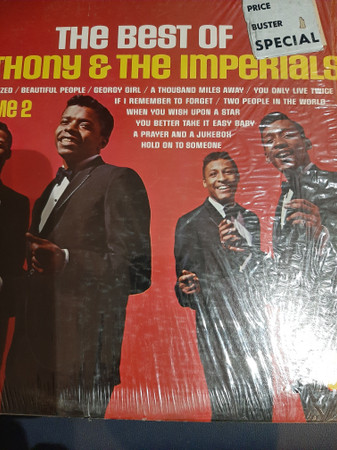 Little Anthony & The Imperials - The Best Of Volume 2 | Veep (VPS 16519) - main