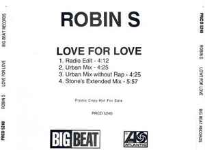 Show Me Love (12 Extended Mix) ~ Robin S. 