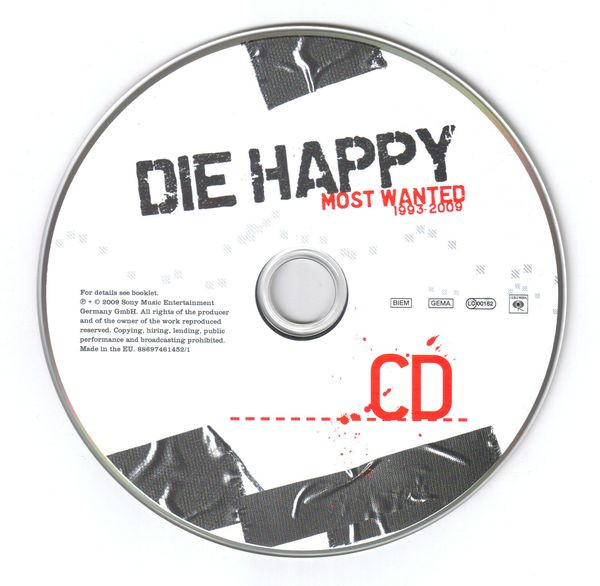 ladda ner album Die Happy - Most Wanted 1993 2009