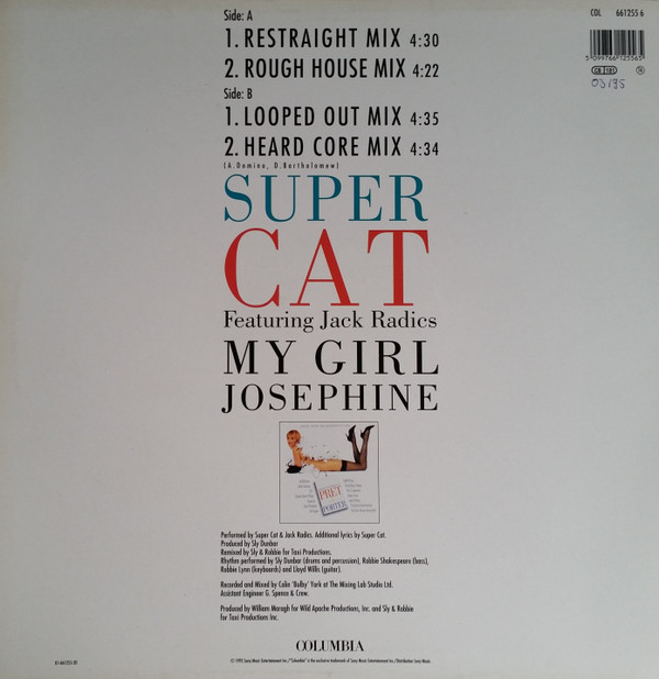 lataa albumi Super Cat Featuring Jack Radics - My Girl Josephine