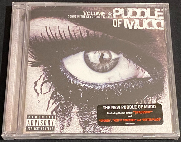 Puddle Of Mudd – Volume 4: Songs In The Key Of Love & Hate (2009, CD) -  Discogs