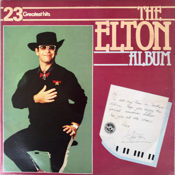 Elton John – The Elton Album - 23 Greatest Hits (1983, Vinyl 