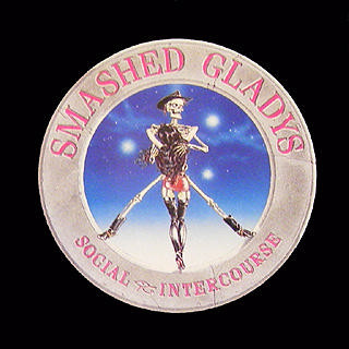 1988 VINTAGE 5X7 ALBUM PROMO PRINT Ad FOR SMASHED GLADYS SOCIAL INTERCOURSE 