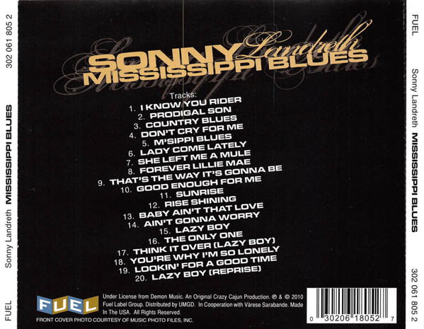 télécharger l'album Download Sonny Landreth - Mississippi Blues album