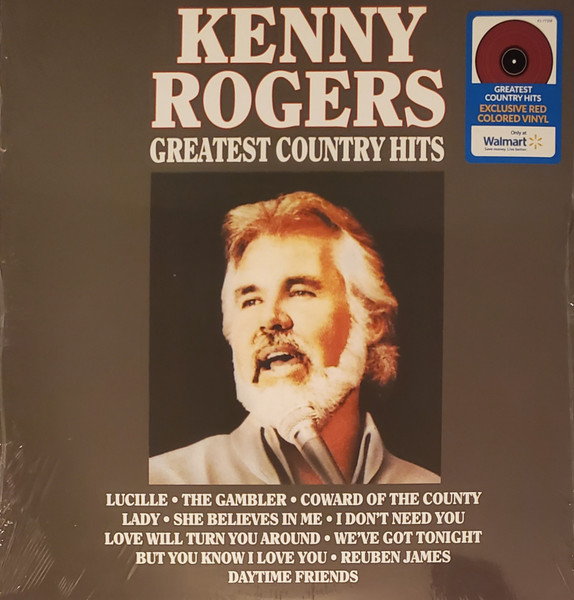 Kenny Rogers Greatest Country (2019, Red, Vinyl) - Discogs