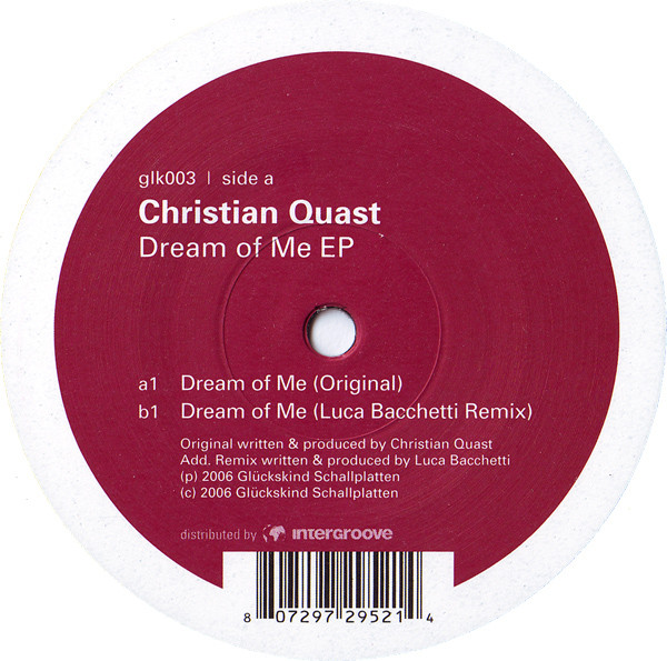 ladda ner album Christian Quast - Dream Of Me EP