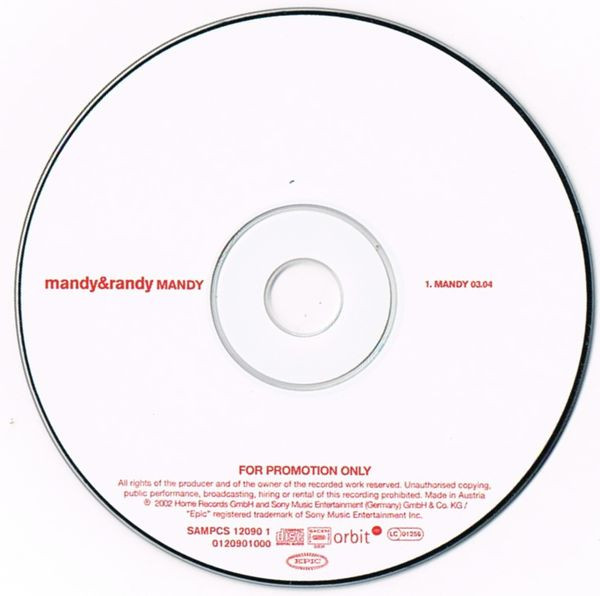 lataa albumi Mandy & Randy - Mandy