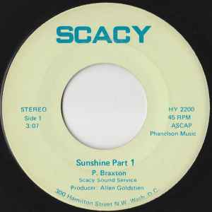Scacy And The Sound Service/Sunshine