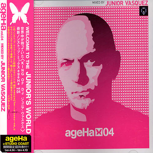 Junior Vasquez – Ageha Vol.04 Mixed By Junior Vasquez (2004, CD