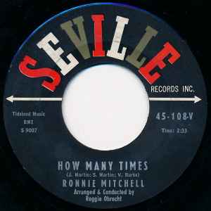 Ronnie Mitchell - How Many Times album cover