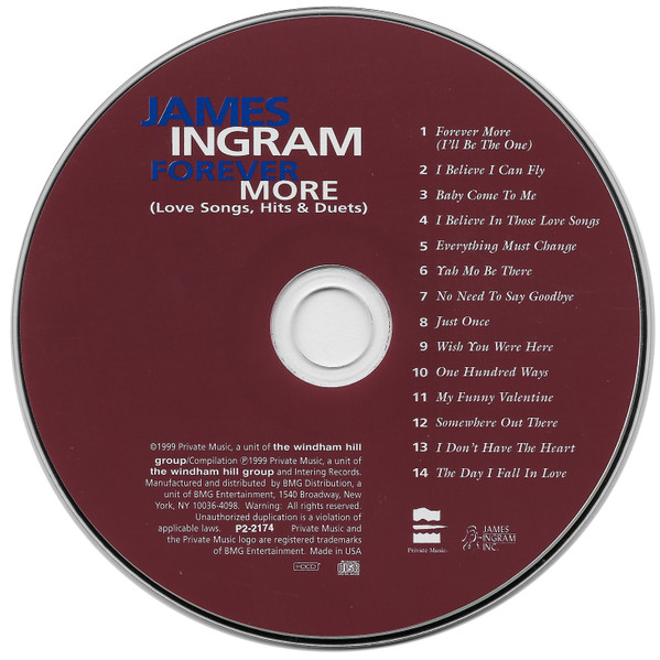 lataa albumi James Ingram - Forever More Love Songs Hits Duets