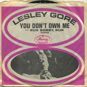 Lesley Gore - You Don't Own Me / Run Bobby, Run