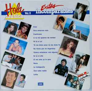 Hola Música Vol. 3 Exitos Incomparables (1990, Vinyl) - Discogs