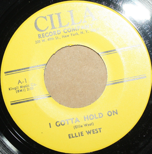 ladda ner album Ellie West - I Gotta Hold On