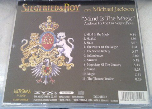 télécharger l'album Siegfried & Roy - Mind Is The Magic