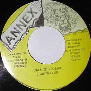 John Wayne – Call The Police (1999, Vinyl) - Discogs