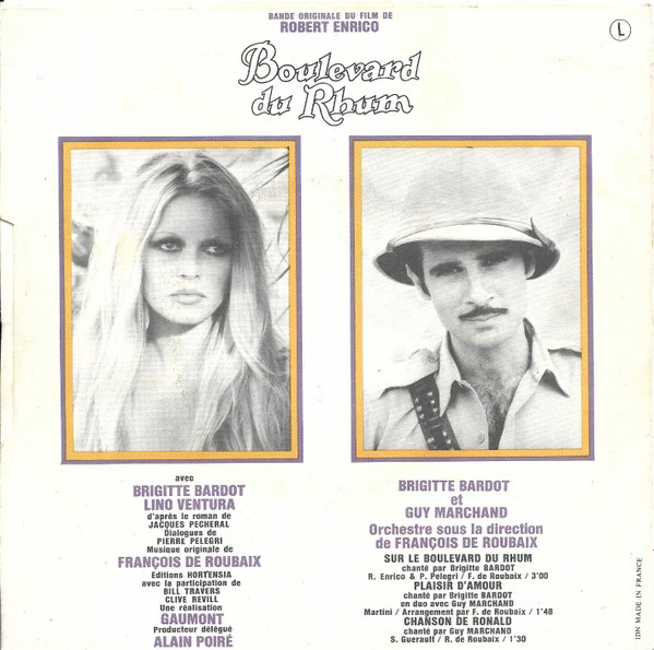 last ned album Brigitte Bardot Et Guy Marchand - Bande Originale Du Film Boulevard Du Rhum