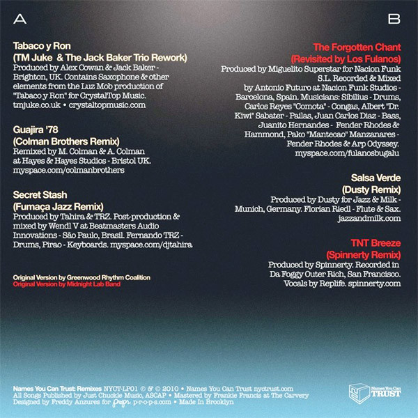 télécharger l'album Download Various - Names You Can Trust Remixes album