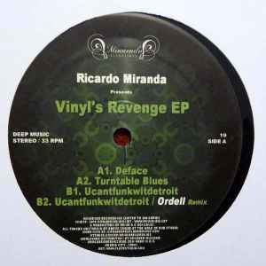 Ricardo Miranda - Vinyl's Revenge EP album cover