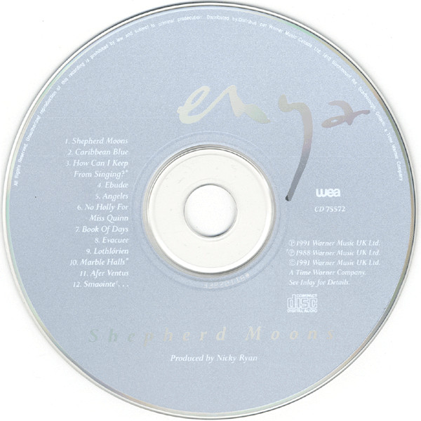 Enya - Shepherd Moons | WEA (CD 75572) - 3