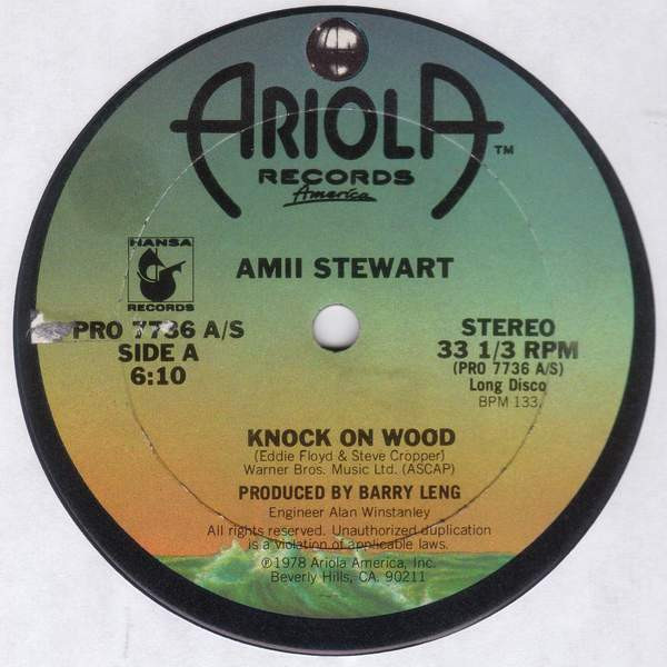 Amii Stewart – Knock On Wood (1979, Vinyl) - Discogs