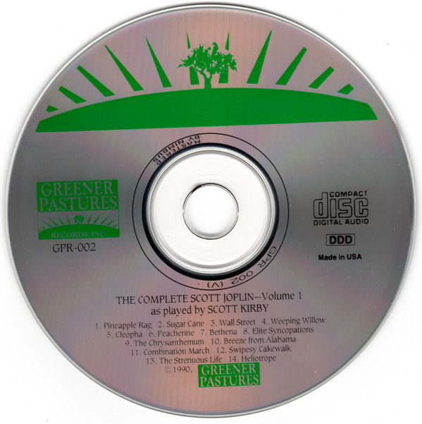 baixar álbum Scott Kirby - The Complete Scott Joplin Volume 1