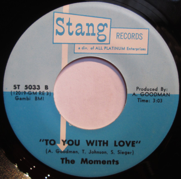 The Moments – To You With Love (1971, Vinyl) - Discogs
