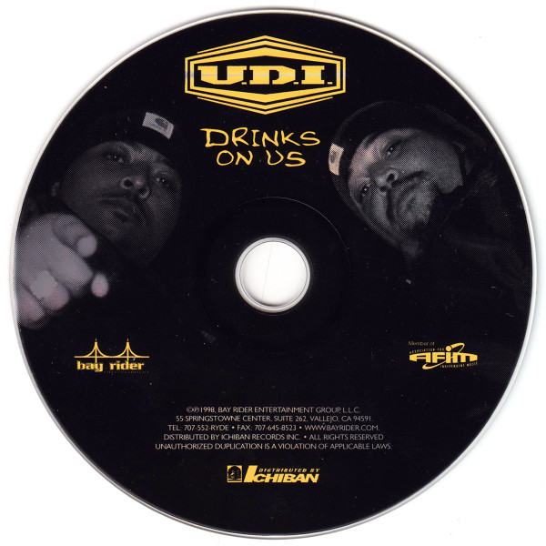 télécharger l'album UDI - Drinks On Us