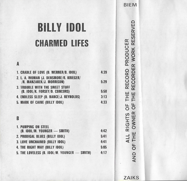 ladda ner album Billy Idol - Charmed Lifes
