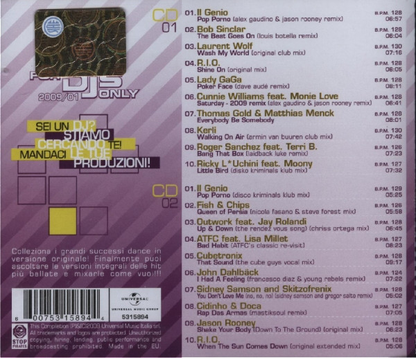 Album herunterladen Various - For DJs Only 200901 Club Selection