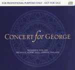 Pochette de Concert For George, 2003, CDr