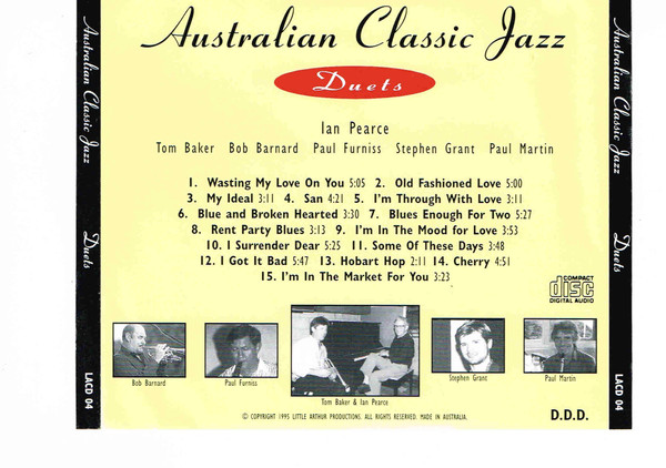 lataa albumi Ian Pearce - Australian Classic Jazz Duets