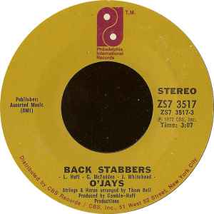 Back Stabbers - O'Jays