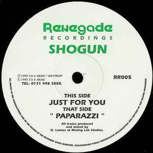 Shogun - Just For You / Paparazzi album cover
