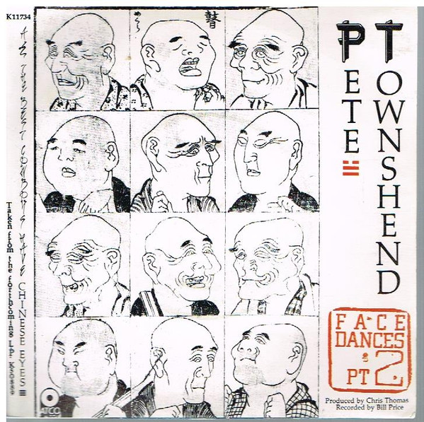 télécharger l'album Pete Townshend - Face Dances Part Two