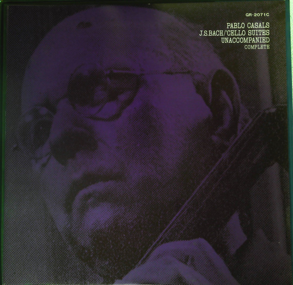 ladda ner album Bach Pablo Casals - Cello Suites Unaccompanied Complete