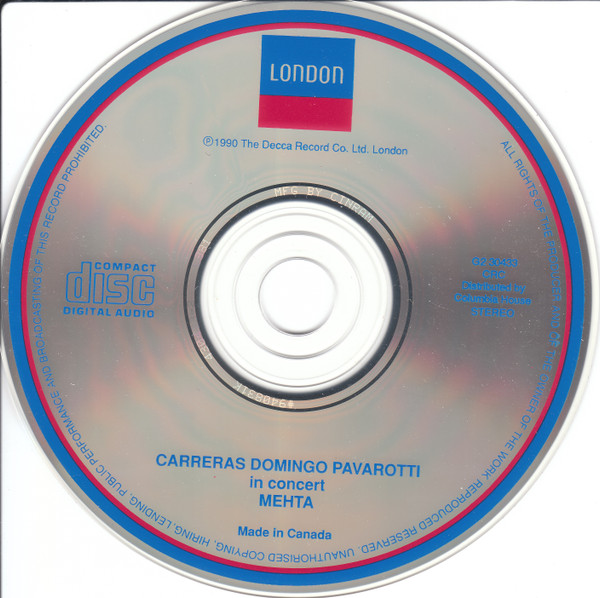 ladda ner album Carreras, Domingo, Pavarotti - In Concert
