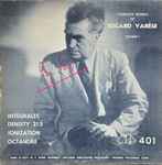 Complete Works Of Edgard Varèse, Volume 1、1951、Vinylのカバー