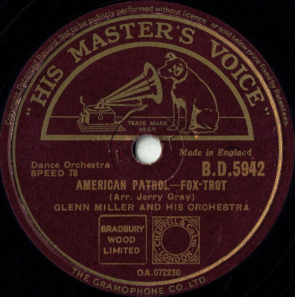 ladda ner album Glenn Miller And His Orchestra - Moonlight Serenade American Patrol
