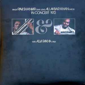 Ravi Shankar - In Concert 1972 album cover