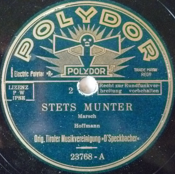 baixar álbum Orig Tiroler Musikvereinigung D'Speckbacher - Stets Munter Tiroler Holzhacker Buabn